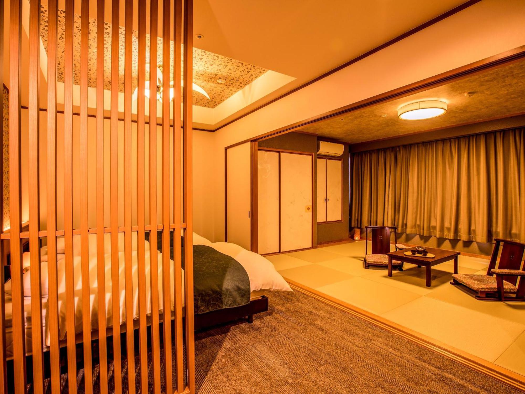Ooedo Onsen Monogatari Premium Yoshinoya Irokuen Hotell Kaga  Rom bilde