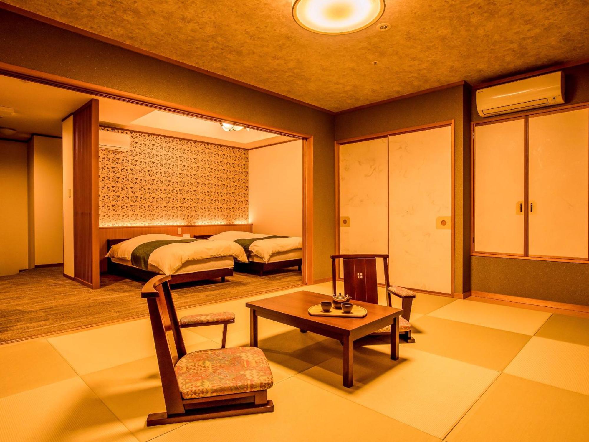 Ooedo Onsen Monogatari Premium Yoshinoya Irokuen Hotell Kaga  Rom bilde