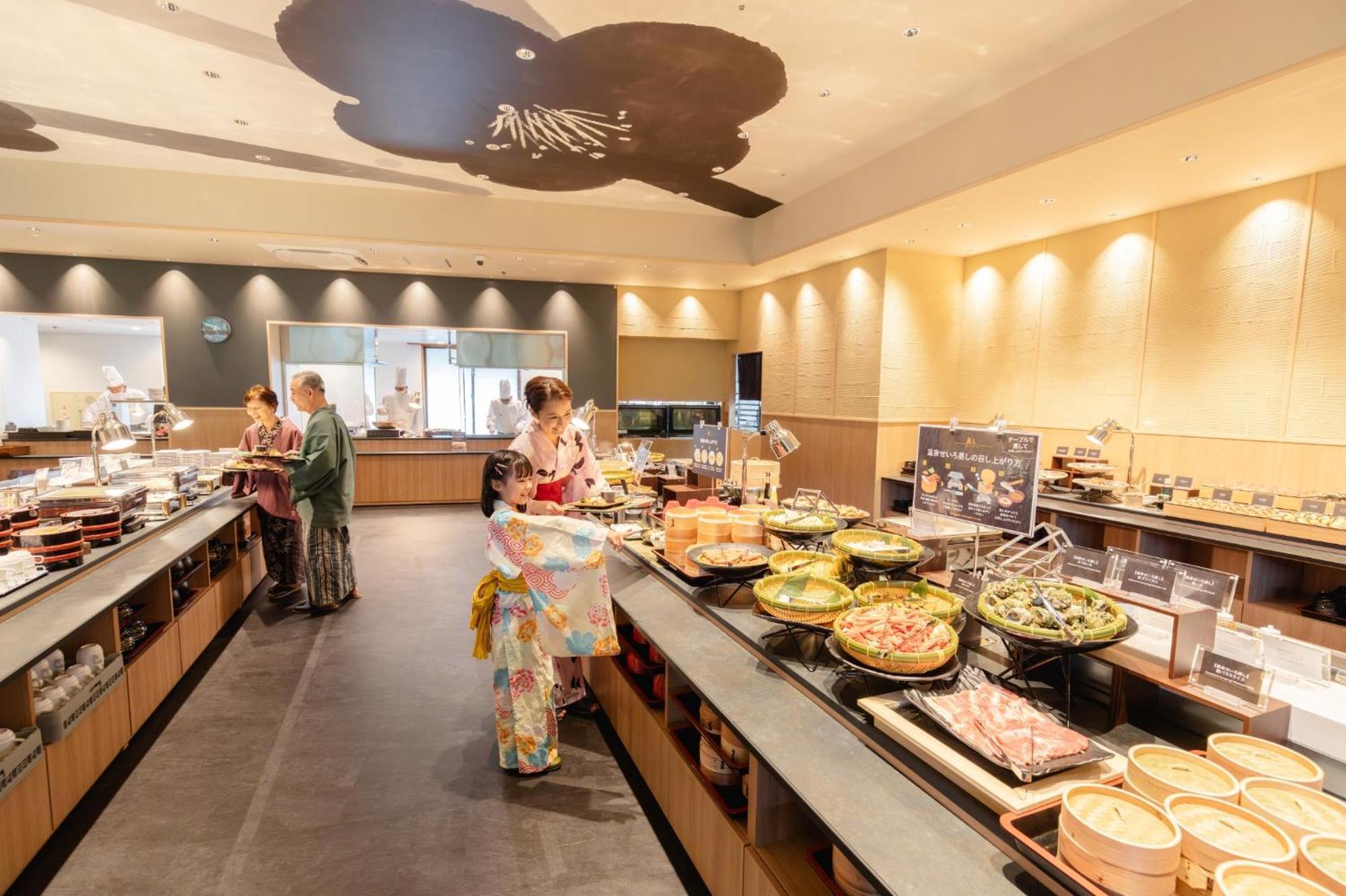 Ooedo Onsen Monogatari Premium Yoshinoya Irokuen Hotell Kaga  Eksteriør bilde